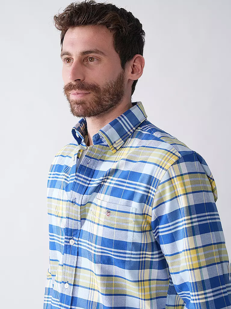 GANT | Hemd Regular Fit  | blau