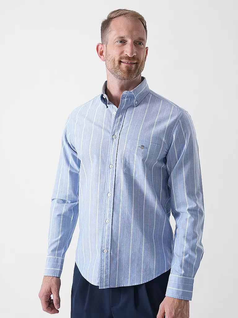 GANT | Hemd Regular Fit  | hellblau