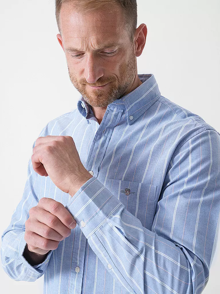 GANT | Hemd Regular Fit  | hellblau
