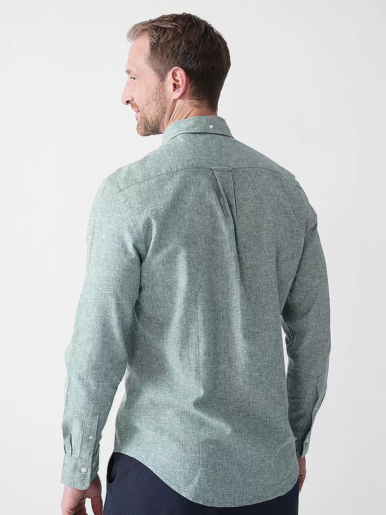 GANT | Hemd Regular Fit  | grün