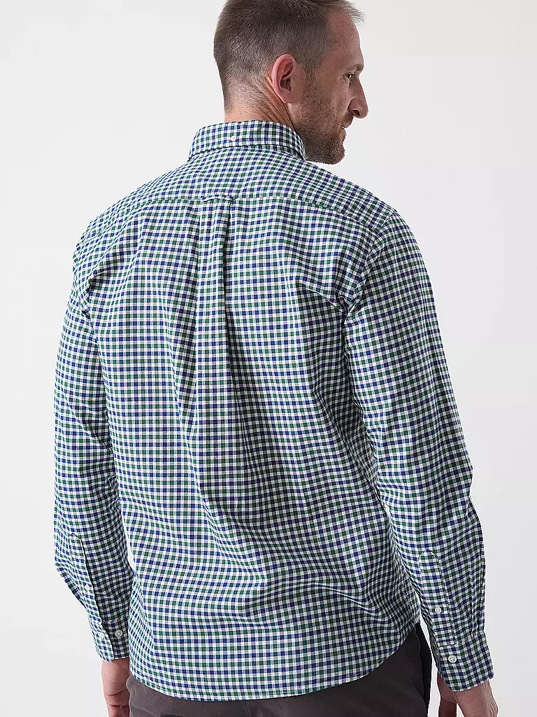 GANT | Hemd Regular Fit  | dunkelgrün