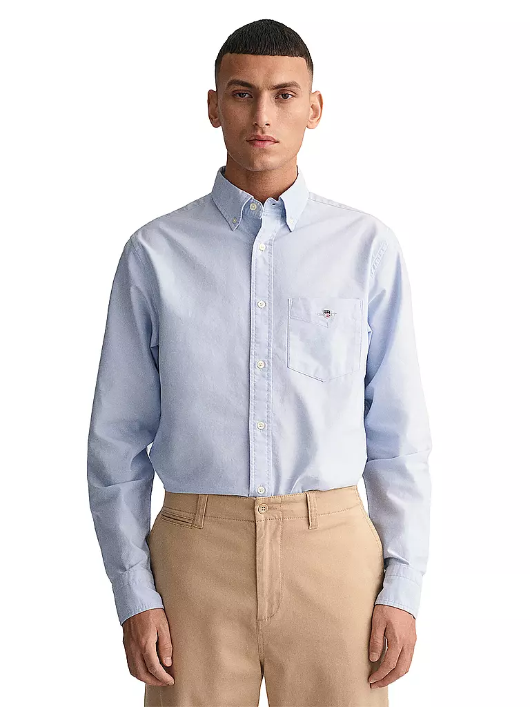 GANT | Hemd Regular Fit | blau