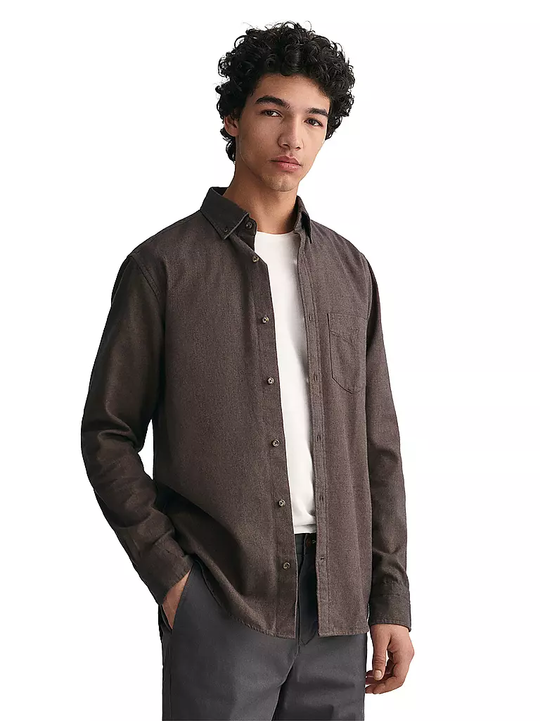 GANT | Hemd Regular Fit | beige