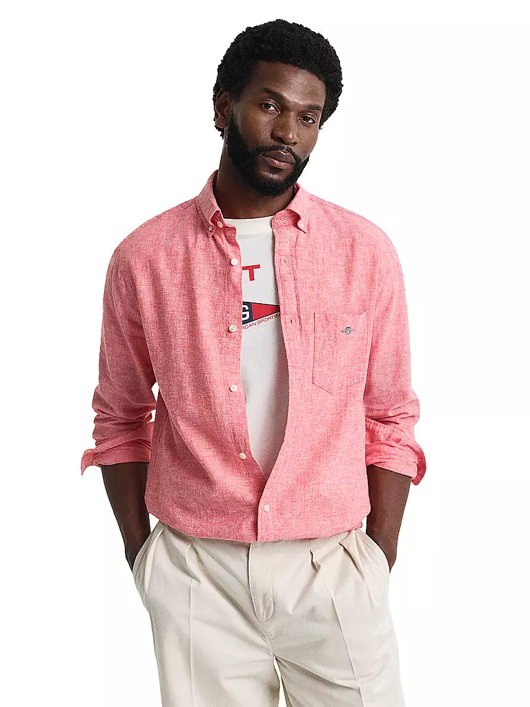 GANT | Hemd Regular Fit | grün