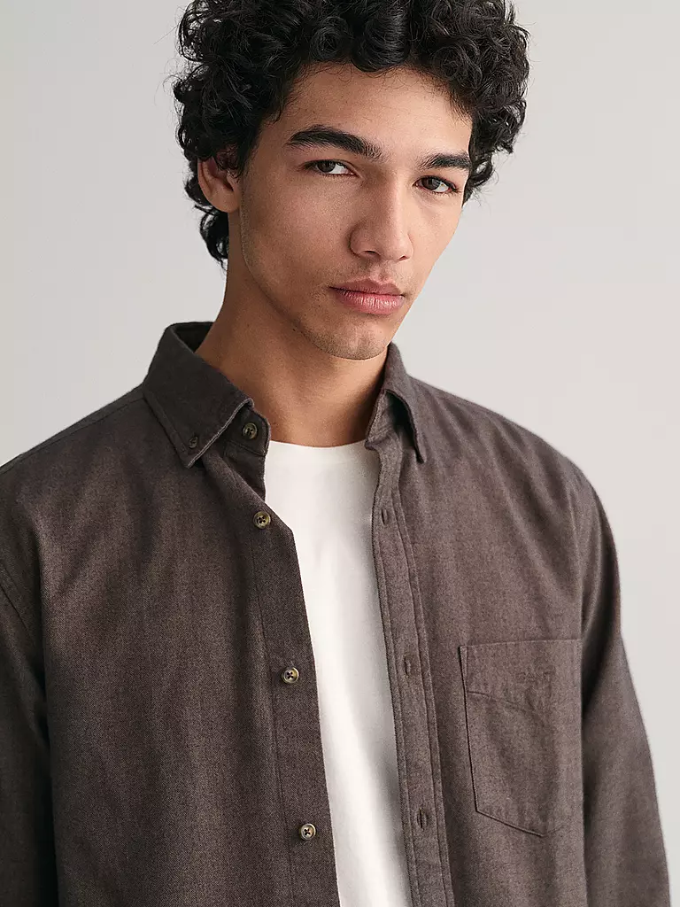 GANT | Hemd Regular Fit | beige