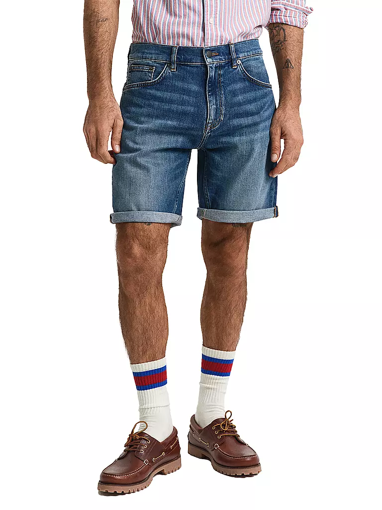 GANT | Jeansshorts | blau