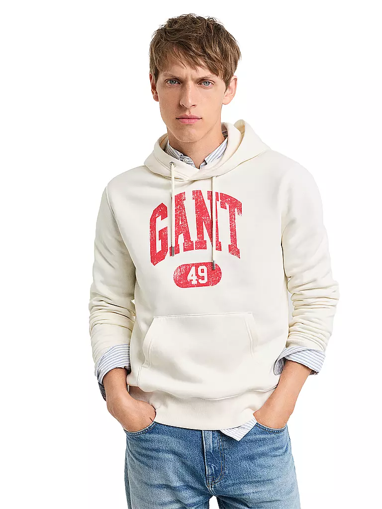 GANT | Kapuzensweater - Hoodie  | creme
