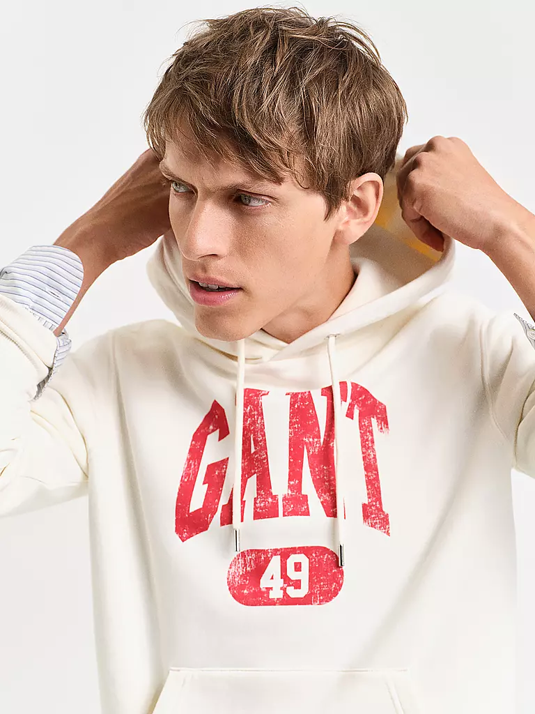GANT | Kapuzensweater - Hoodie  | creme