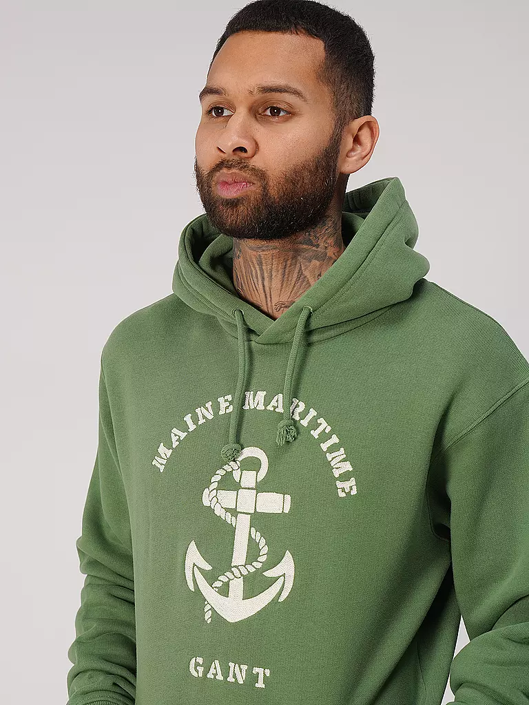 GANT | Kapuzensweater - Hoodie | grün