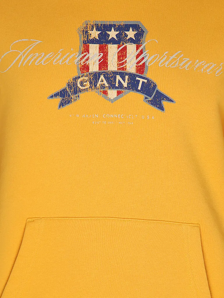 GANT | Kapuzensweater - Hoodie | gelb