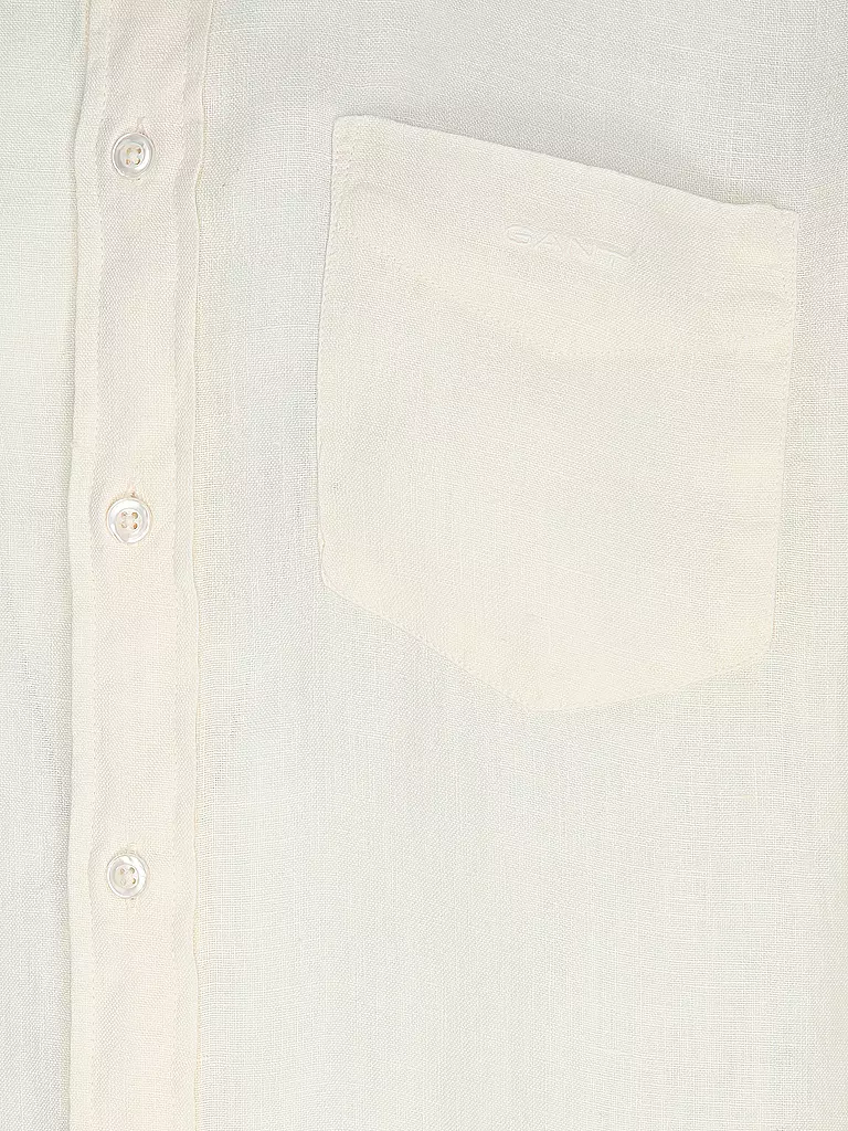GANT | Leinenhemd Regular Fit | olive
