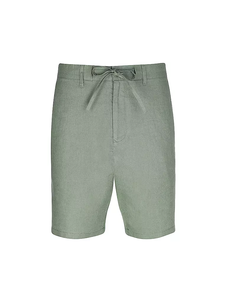 GANT | Leinenshorts  | olive
