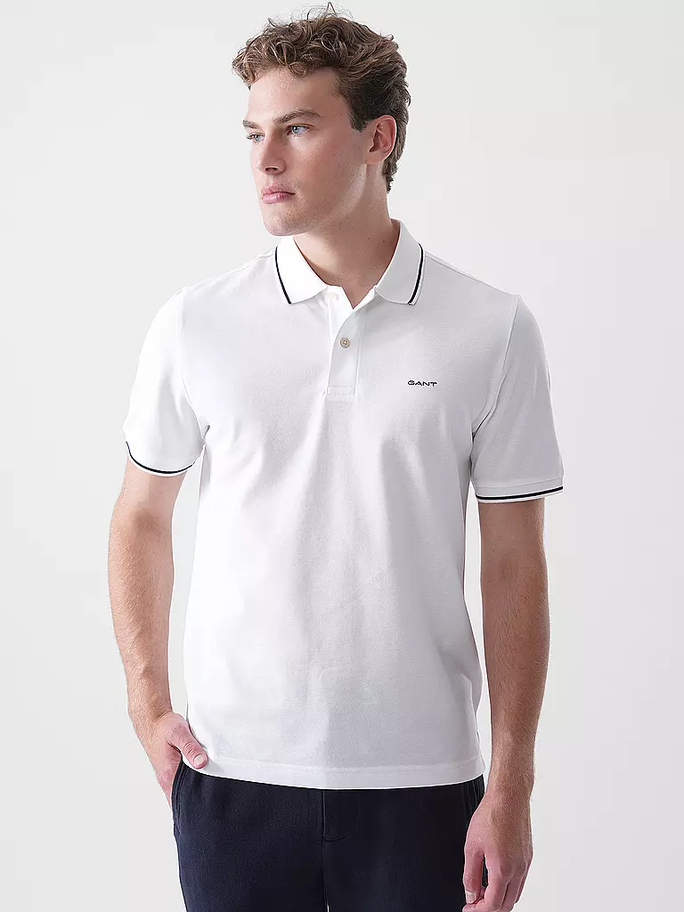 GANT | Poloshirt  | weiss