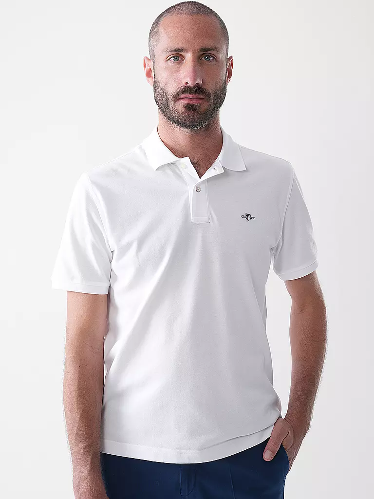 GANT | Poloshirt  | weiss