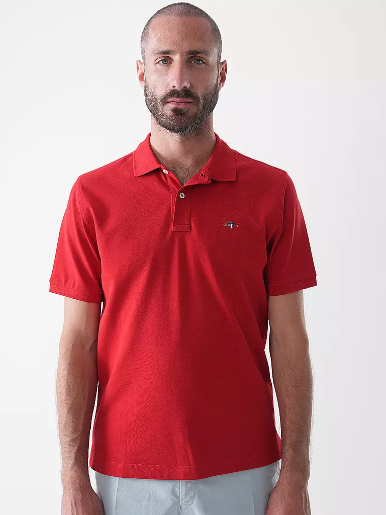 GANT | Poloshirt  | rot