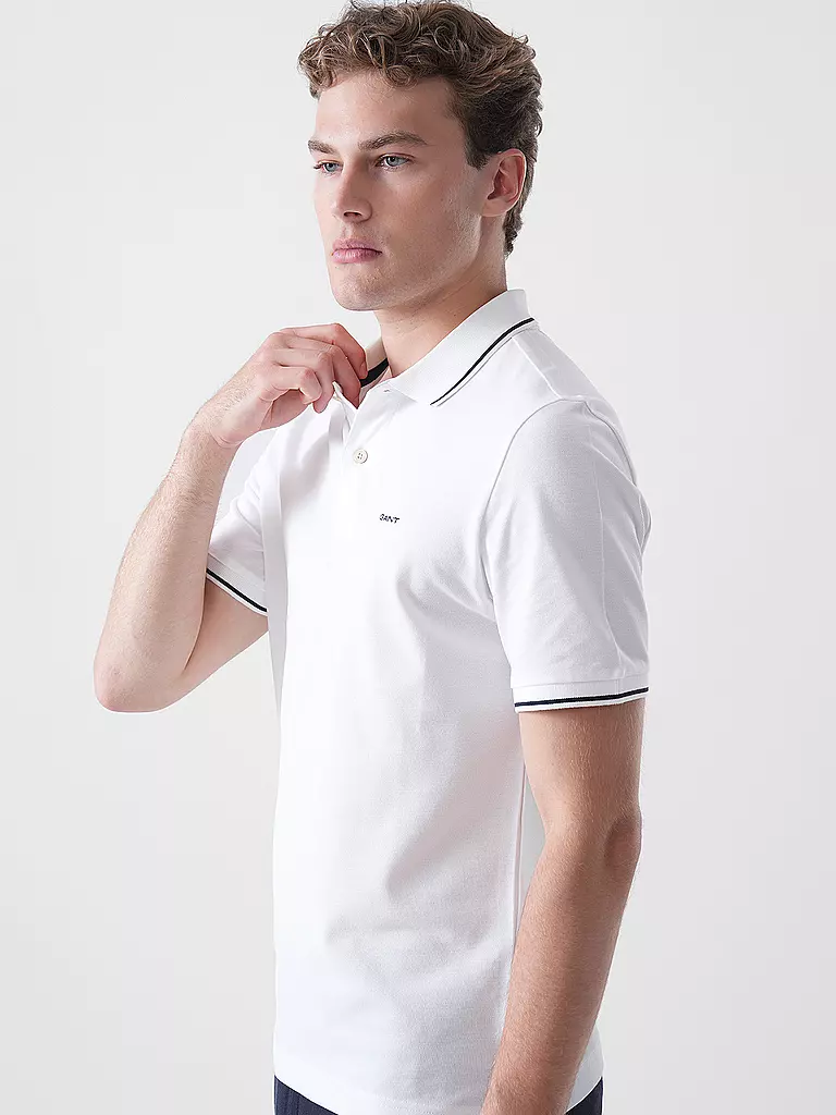 GANT | Poloshirt  | weiss