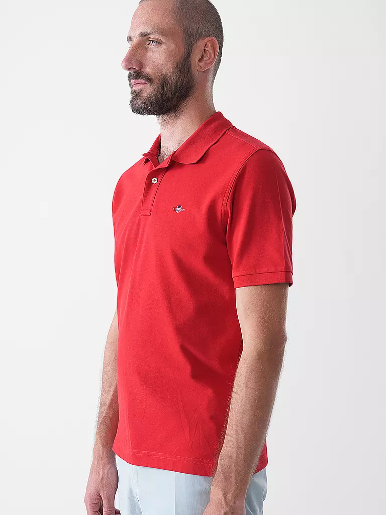 GANT | Poloshirt  | rot