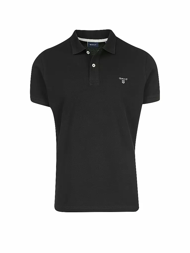 GANT | Poloshirt Regular Fit  | schwarz