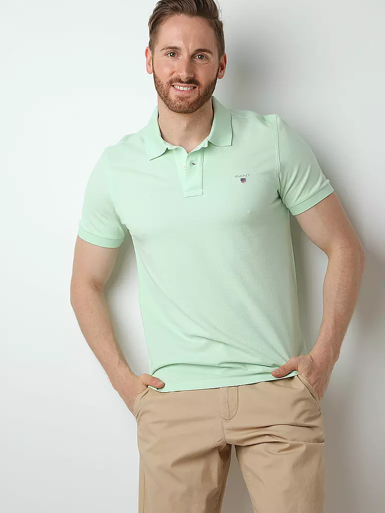GANT | Poloshirt Regular Fit  | grün