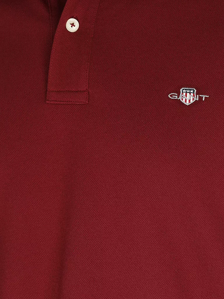 GANT | Poloshirt Regular Fit | dunkelrot