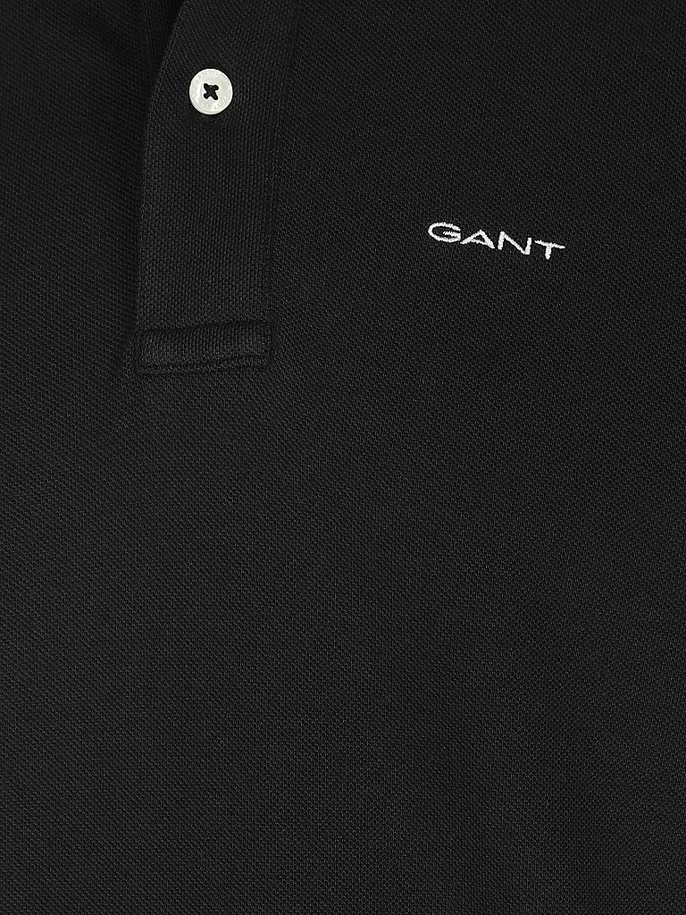 GANT | Poloshirt Regular Fit | schwarz