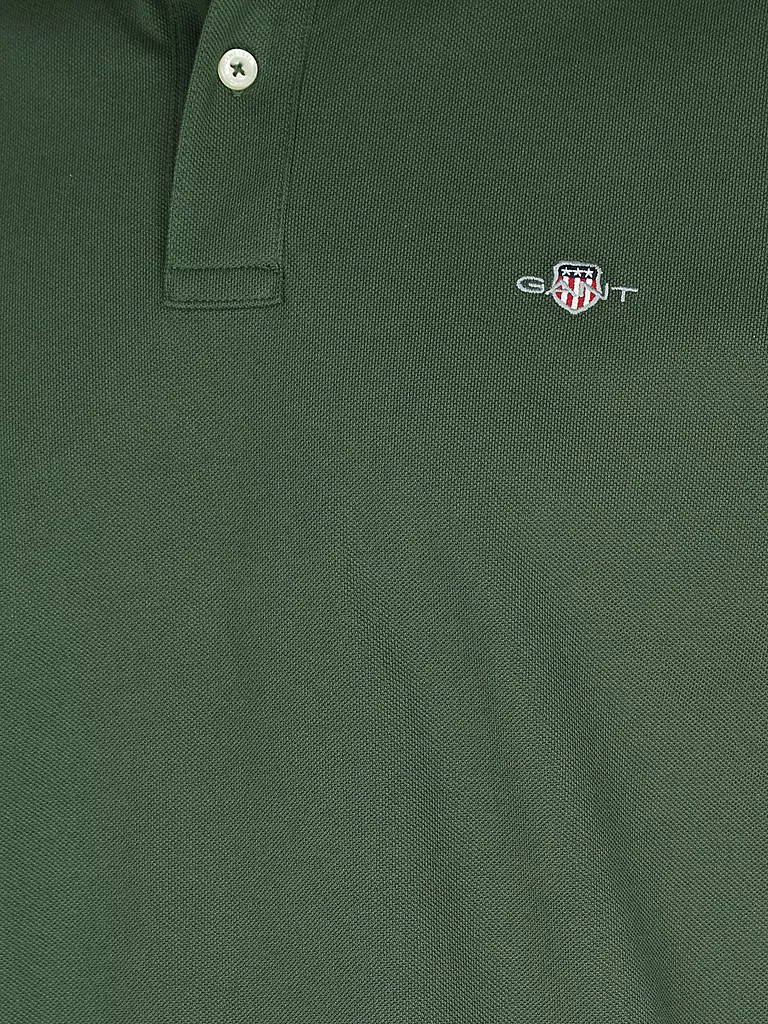 GANT | Poloshirt Regular Fit | dunkelgrün