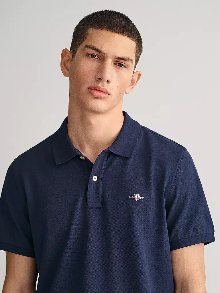 GANT | Poloshirt Regular Fit | dunkelblau