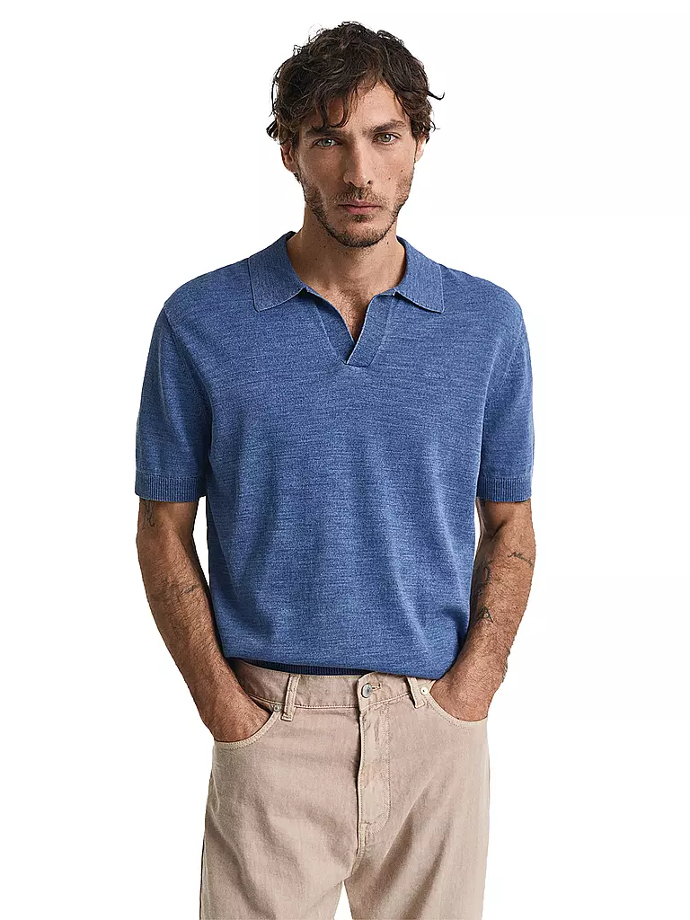 GANT | Poloshirt SUNFADED | blau