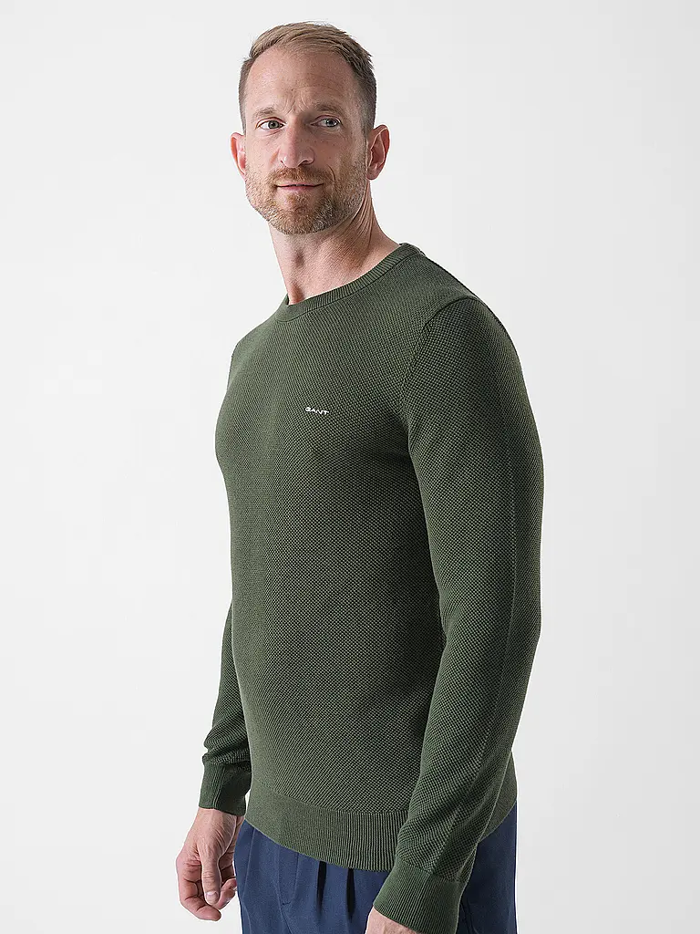 GANT | Pullover  | olive