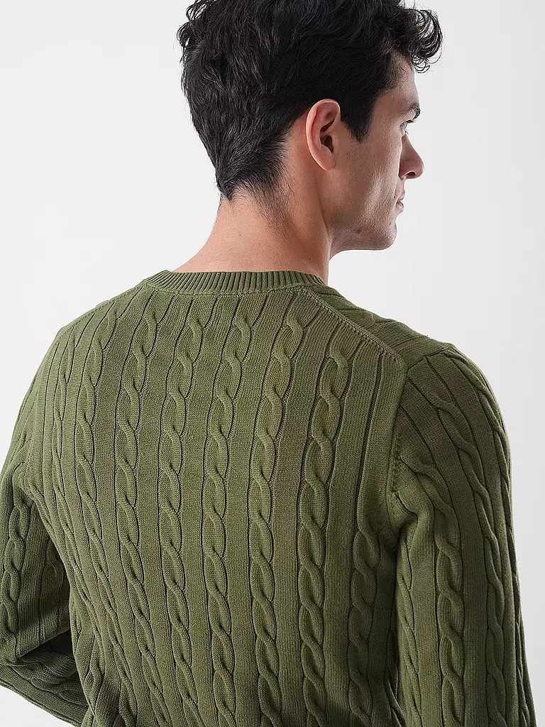 GANT | Pullover  | dunkelgrün