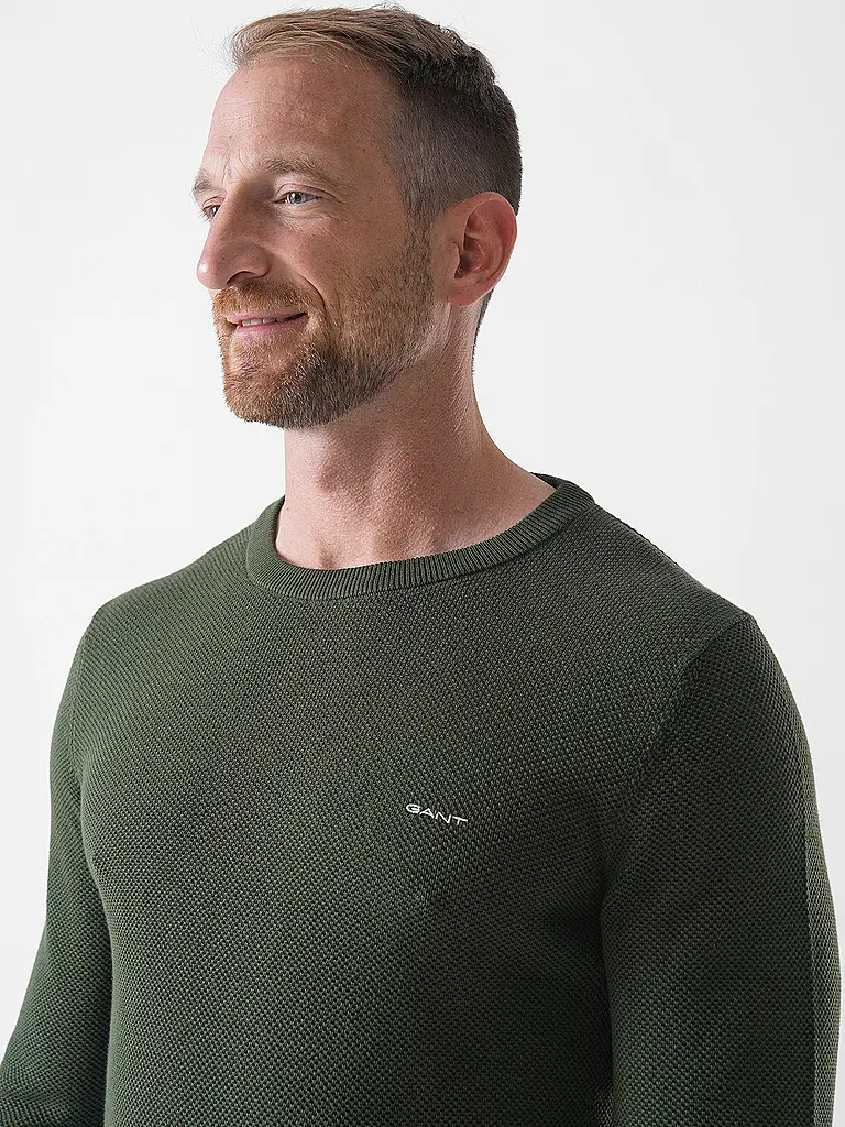 GANT | Pullover  | olive