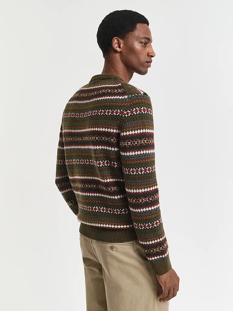 GANT | Pullover  | olive