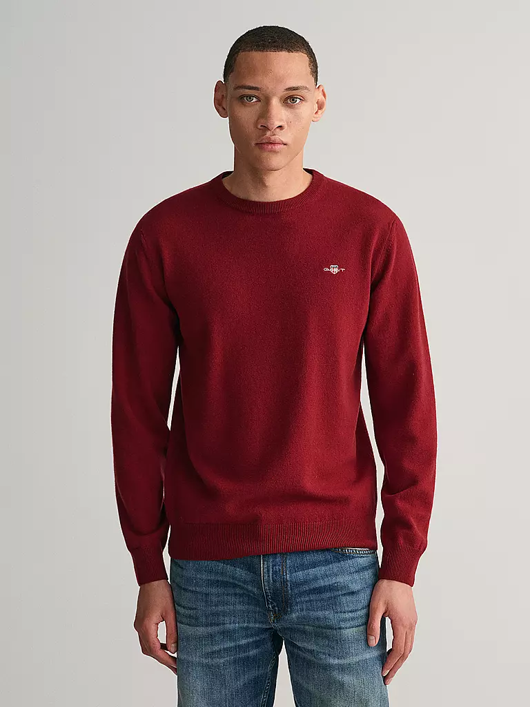 GANT | Pullover | dunkelrot
