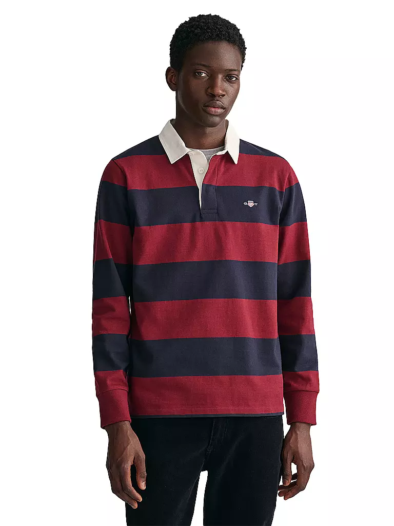 GANT | Rugby Sweater | dunkelrot