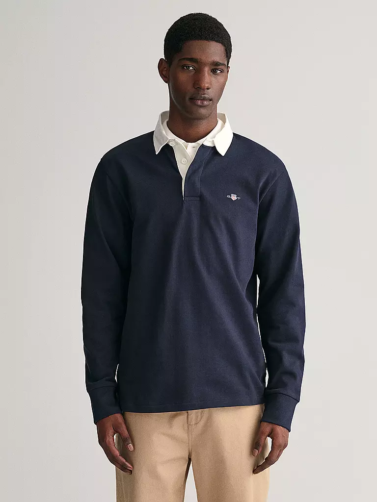 GANT | Rugby Sweater | dunkelblau