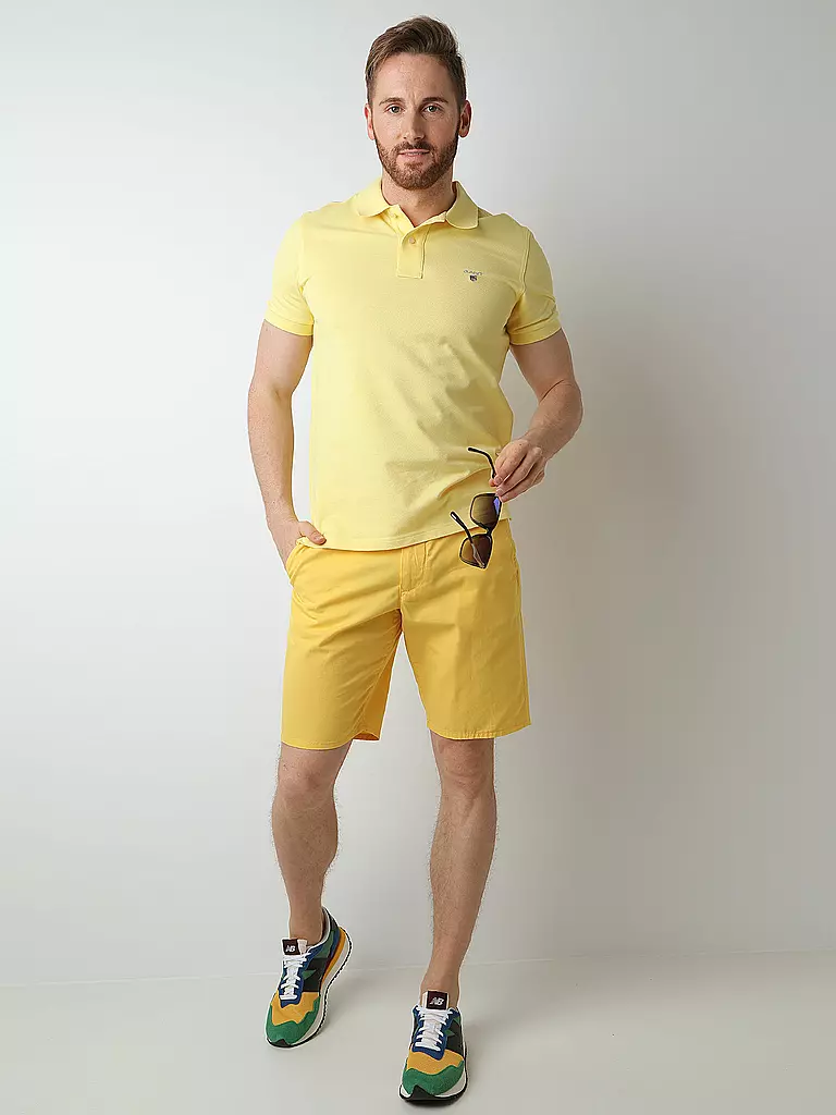 GANT | Shorts Relaxed Fit | gelb