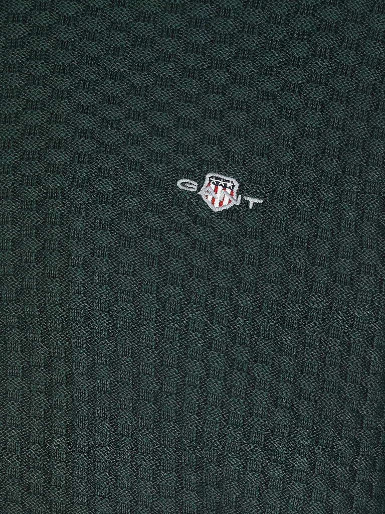 GANT | Strickjacke | dunkelgrün