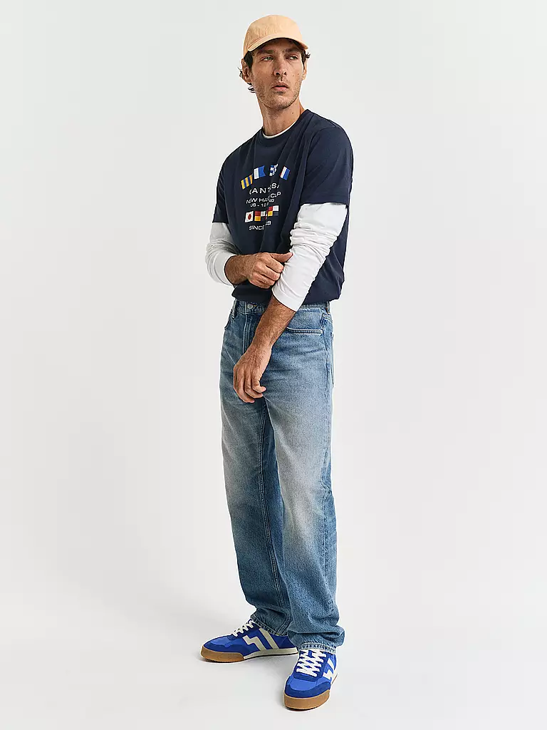 GANT | T-Shirt  | dunkelblau