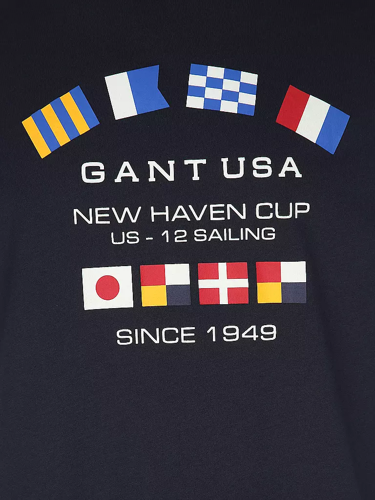 GANT | T-Shirt  | dunkelblau