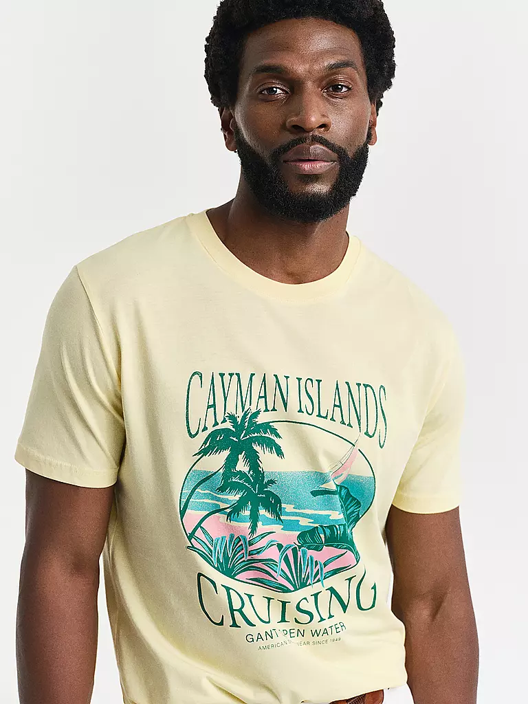 GANT | T-Shirt  | gelb