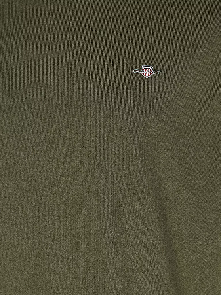 GANT | T-Shirt Regular Fit | dunkelgrün