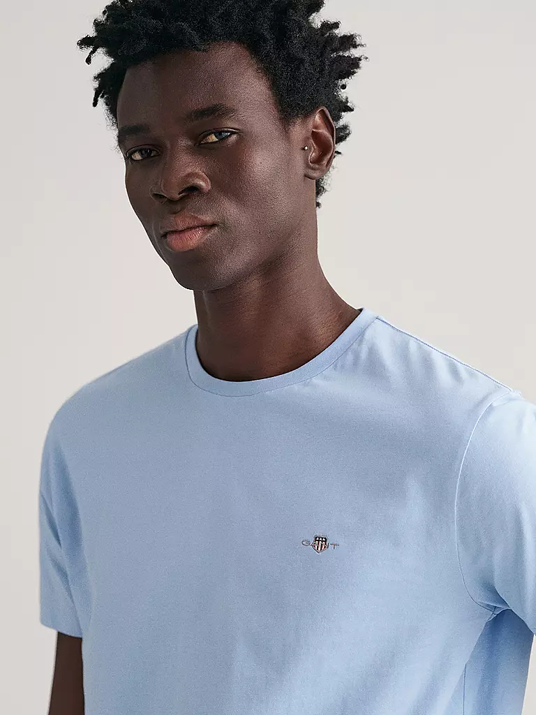 GANT | T-Shirt Regular Fit | hellblau