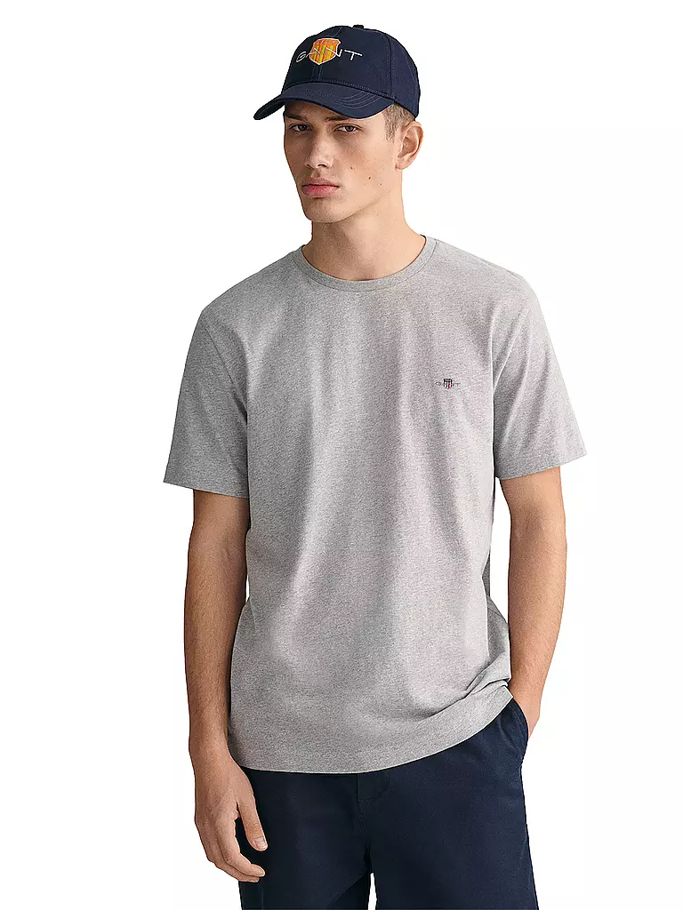 GANT | T-Shirt Regular Fit | grau