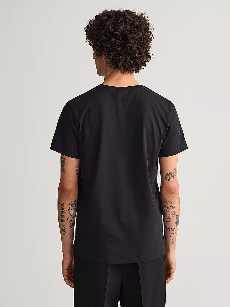 GANT | T-Shirt | schwarz