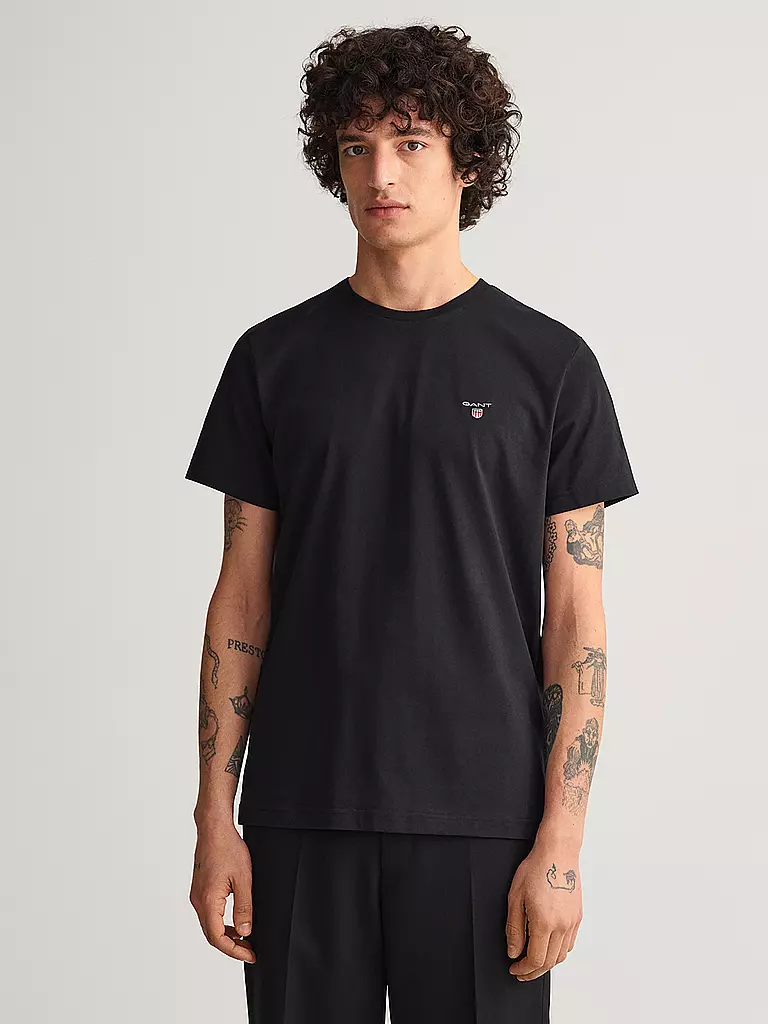 GANT | T-Shirt | schwarz