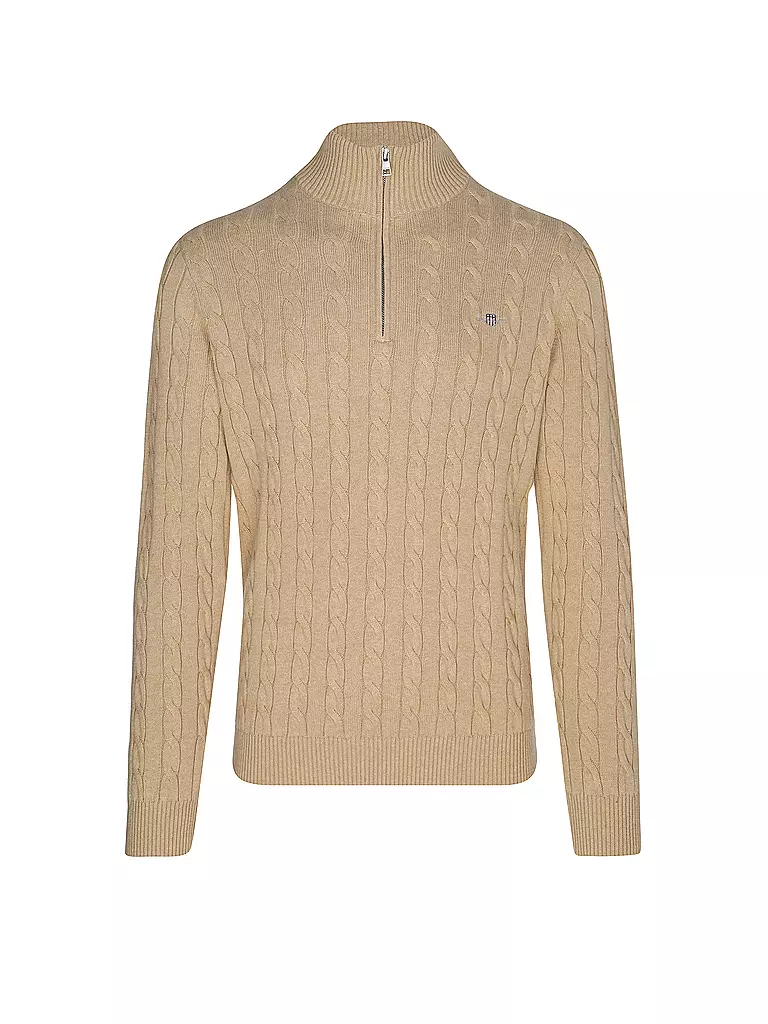 GANT | Troyer Pullover  | beige