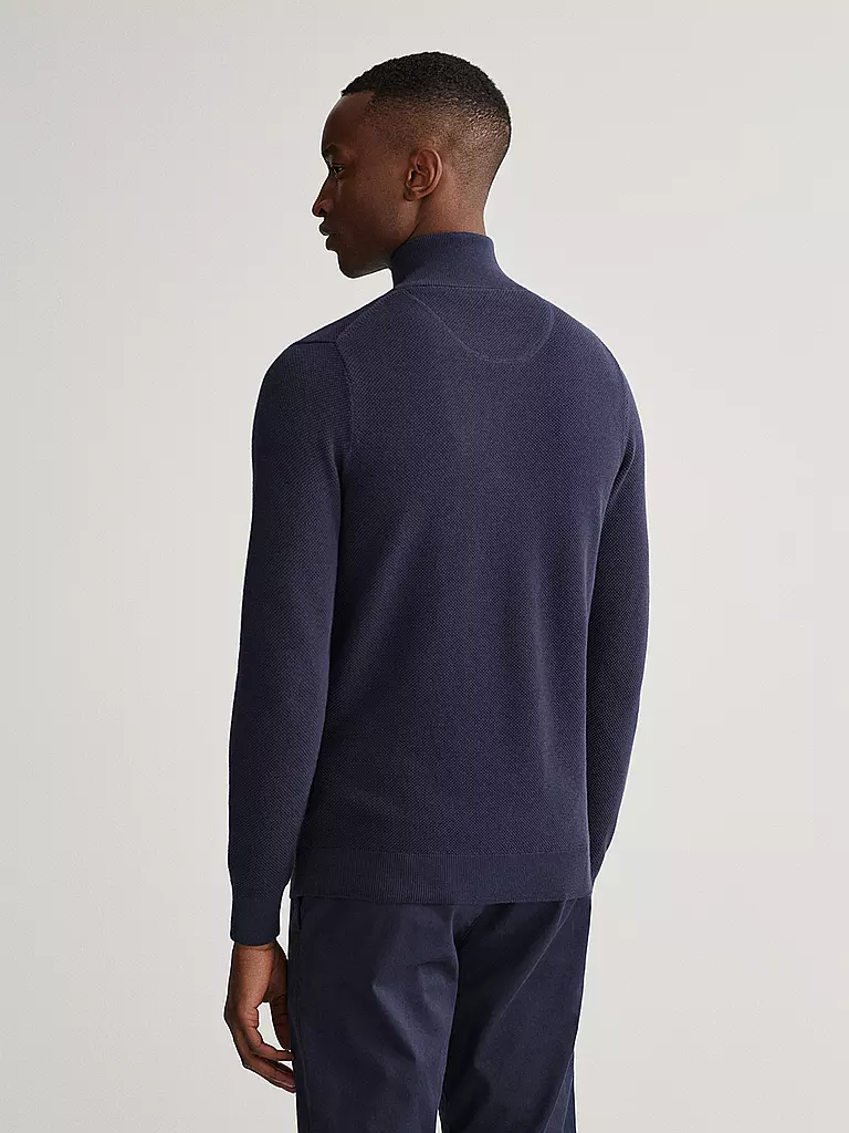 GANT | Troyer Pullover  | dunkelblau