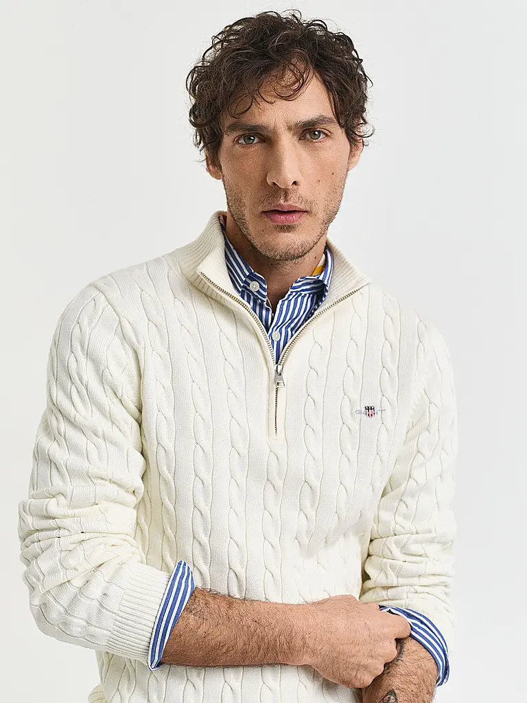 GANT | Troyer Pullover  | weiss