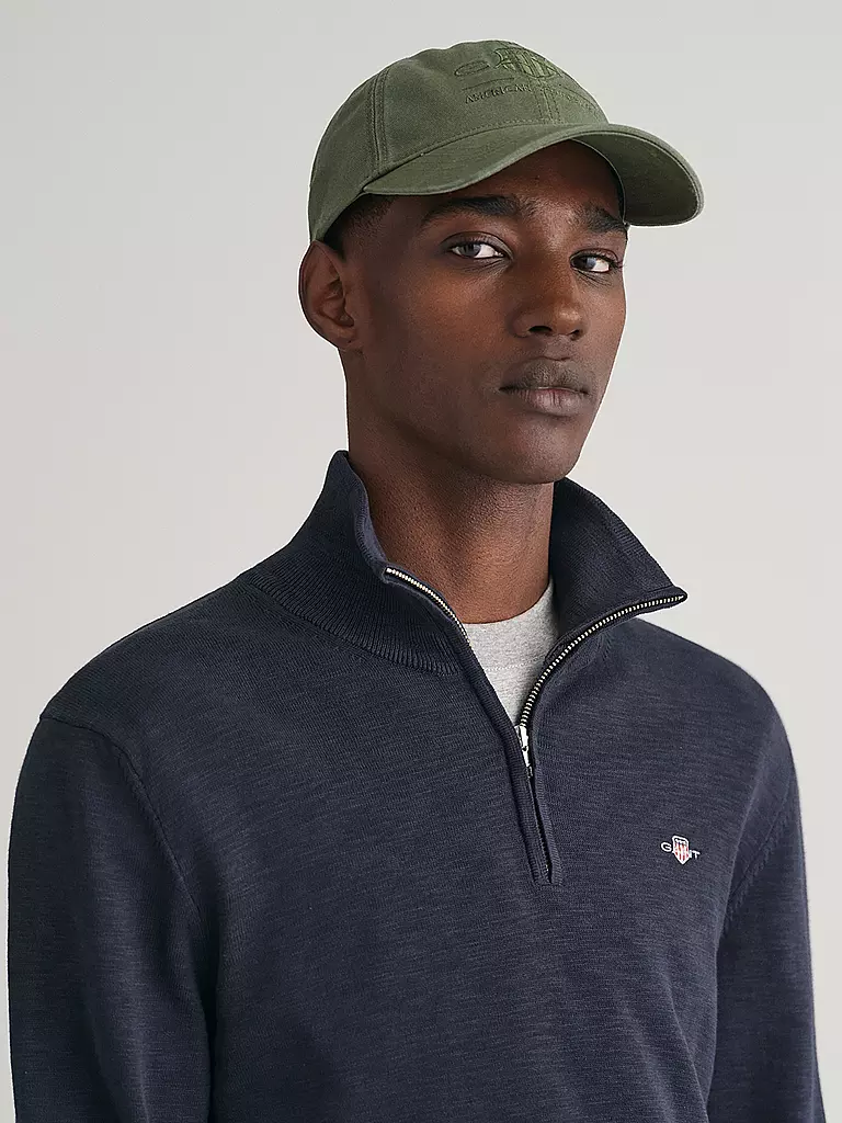 GANT | Troyer Pullover  | dunkelblau