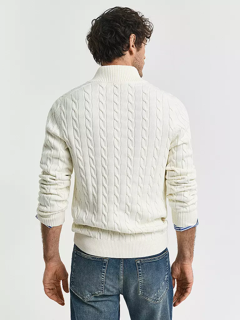 GANT | Troyer Pullover | beige